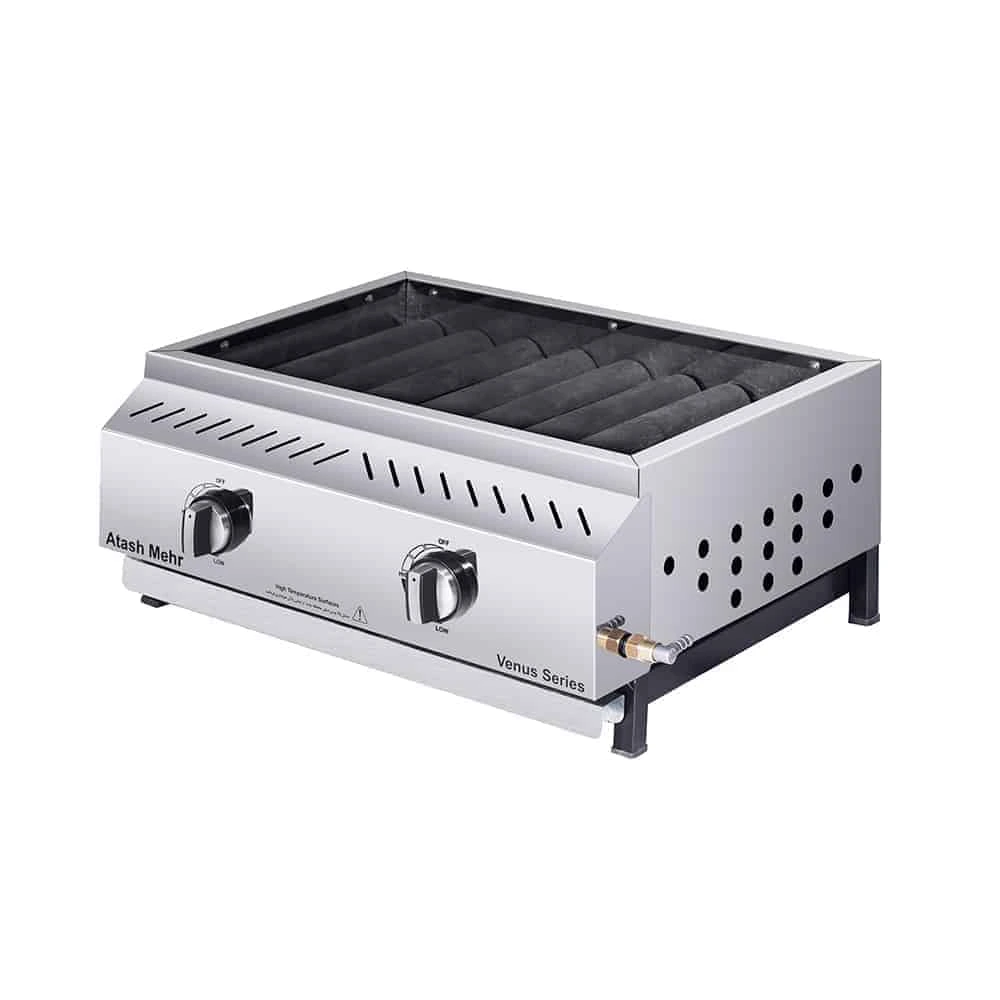 کباب پز گازی استیل